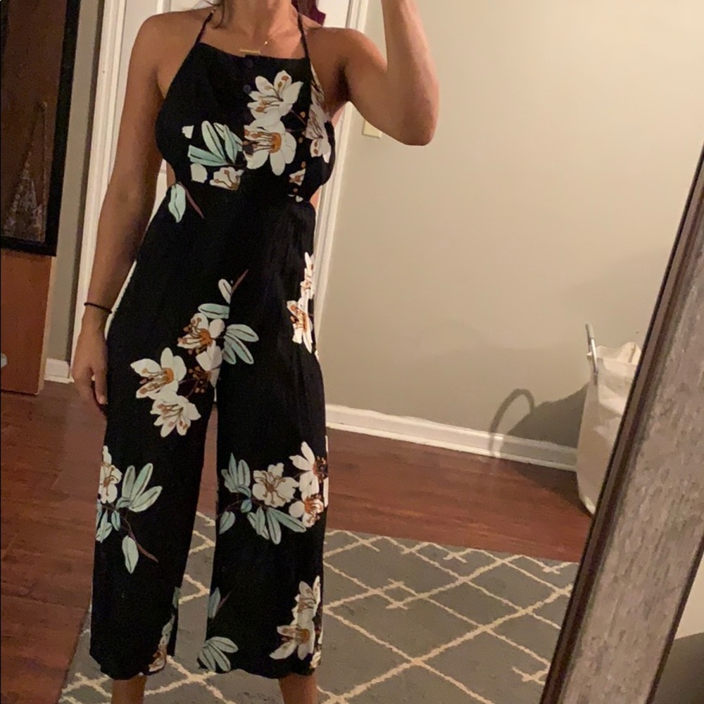 Floral jumpsuit